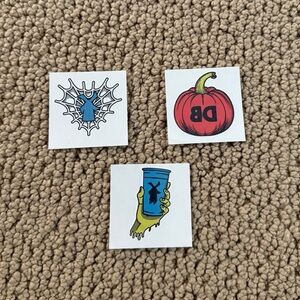 Dutch Bros - Temp Tattoos Halloween